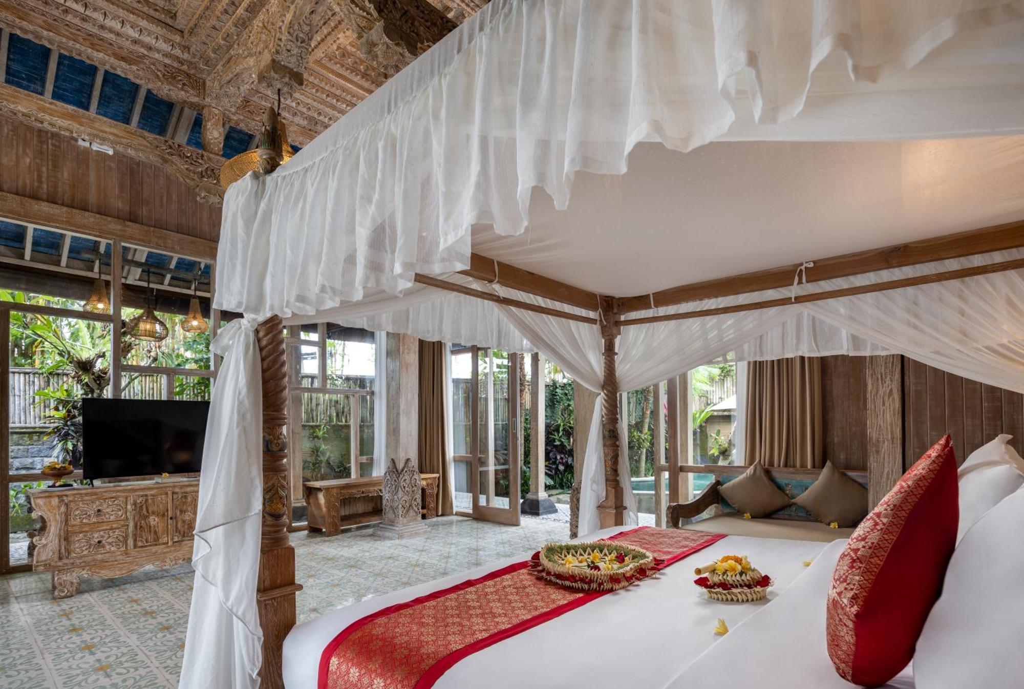 Wooden Ganeca Villas By Pramana Villas Ubud Eksteriør billede